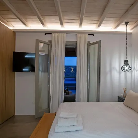 וילה Mykonian Luxury Filyra - Private Pool *